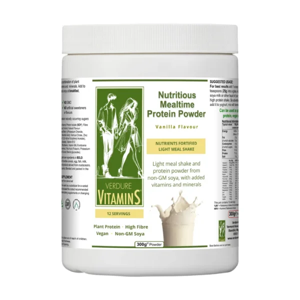 Nutritious Mealtime Protein Powder Vanilla Flavour for Men & Women