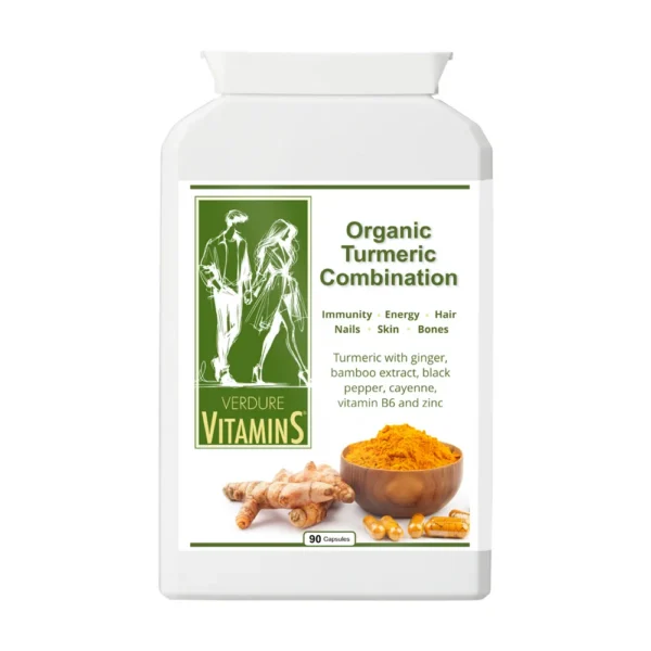 Organic Turmeric Combination for Men & Women - 90 Capsules