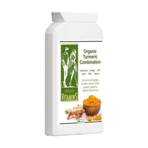 Organic Turmeric Combination for Men & Women - 90 Capsules